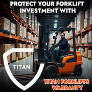 Protect your forklift investment with Titan Forklifts warranty